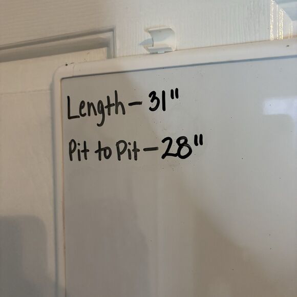 Catherines Blue Button Up Top Geometric Lace Back 3/4 Sleeve Shirt 3XW P… - Picture 7 of 7